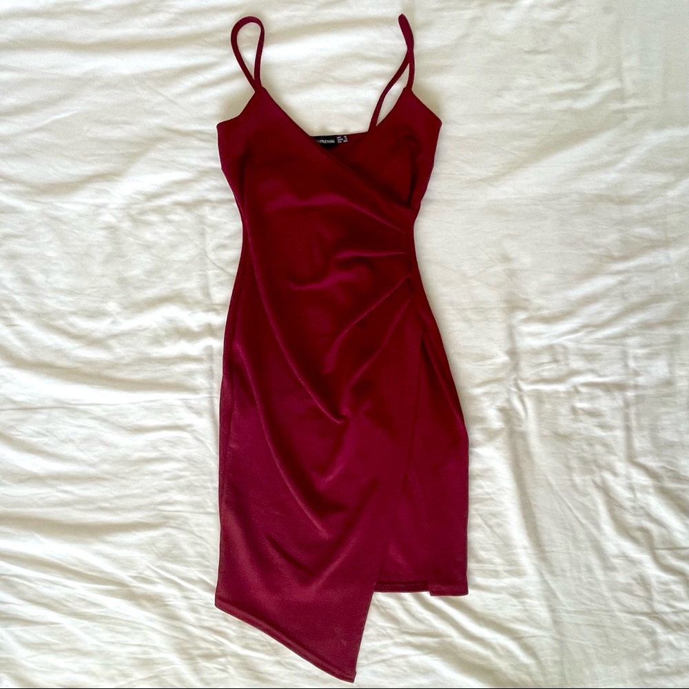 mini wrap dress